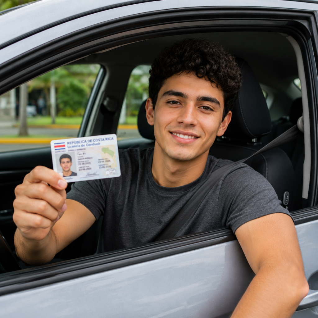 Cómo sacar la licencia de conducir en Costa Rica desde cero